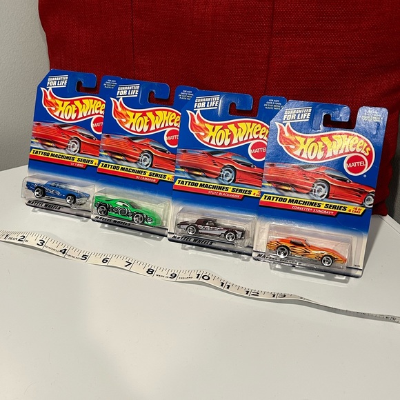 Mattel Toys Hot Wheels Tattoo Machines Complete Series Poshmark